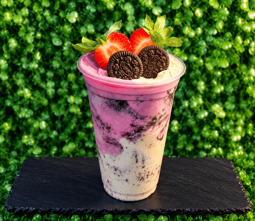 Trufado de Morango com Oreo